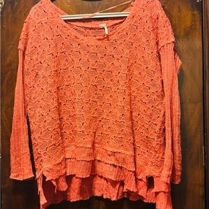 Free People knit sweater
